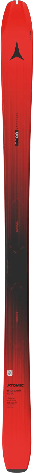 Atomic Backland 80 UL top sheet, image © Atomic