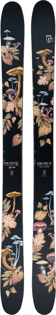 Icelantic Saba Pro 117 2026 top sheet, image © Icelantic