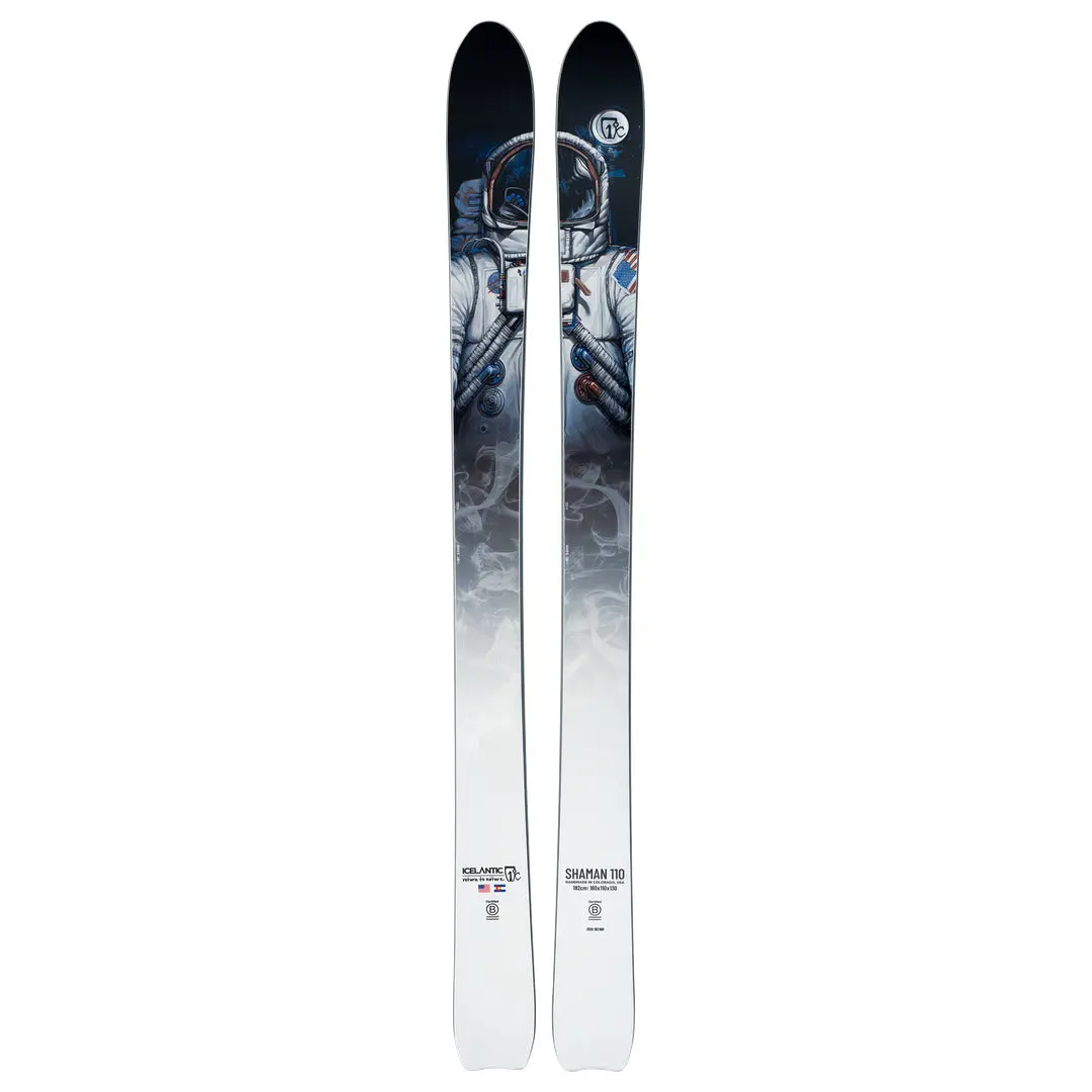 Icelantic Shaman 110 2026 top sheet, image © Icelantic