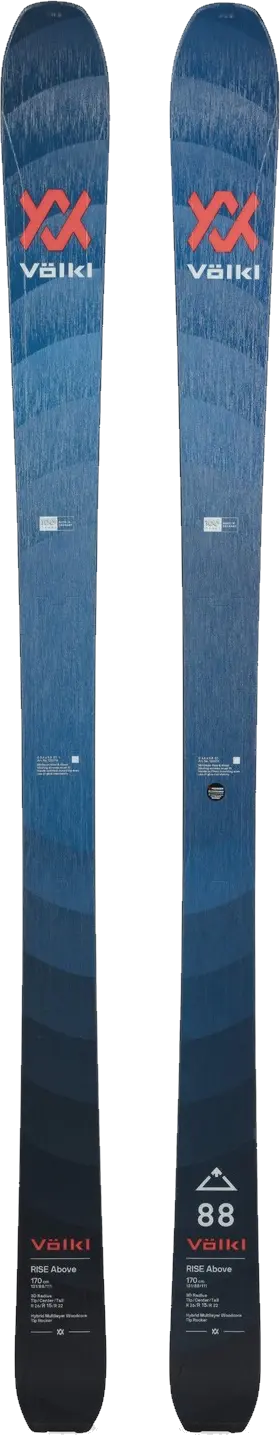 Völkl Rise Above 88 2026 top sheet, image © Völkl